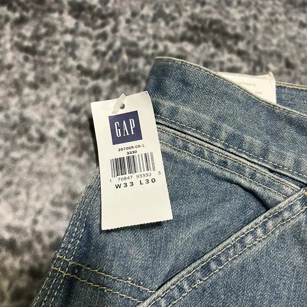 NWT‎ Gap Carpenter Jeans Mens 31x30 Blue Faded Baggy Wide Leg Vintage Y2K